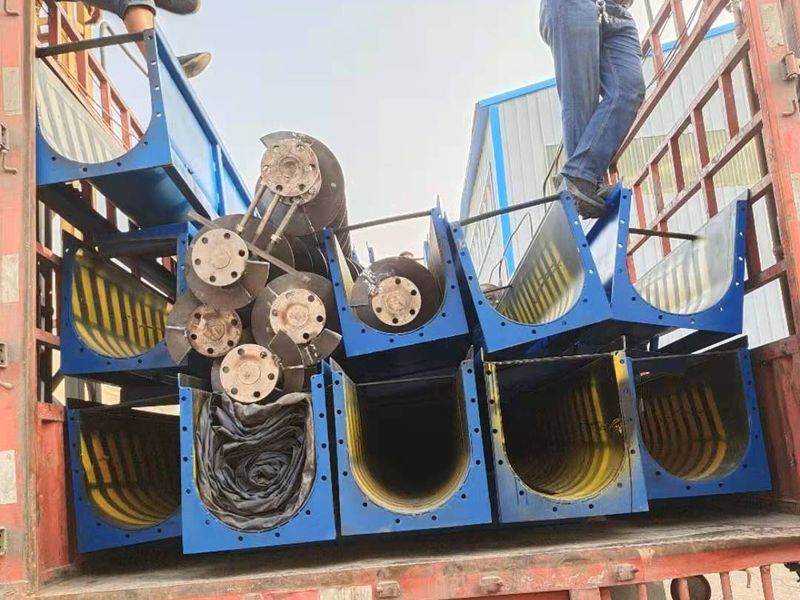 長距離螺旋輸送機